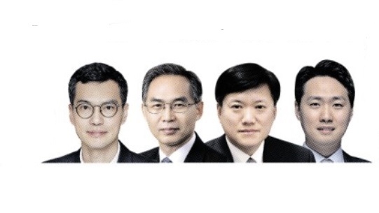 왼쪽부터 김지엽·김진유·김현수 교수, 황귀빈 변호사.