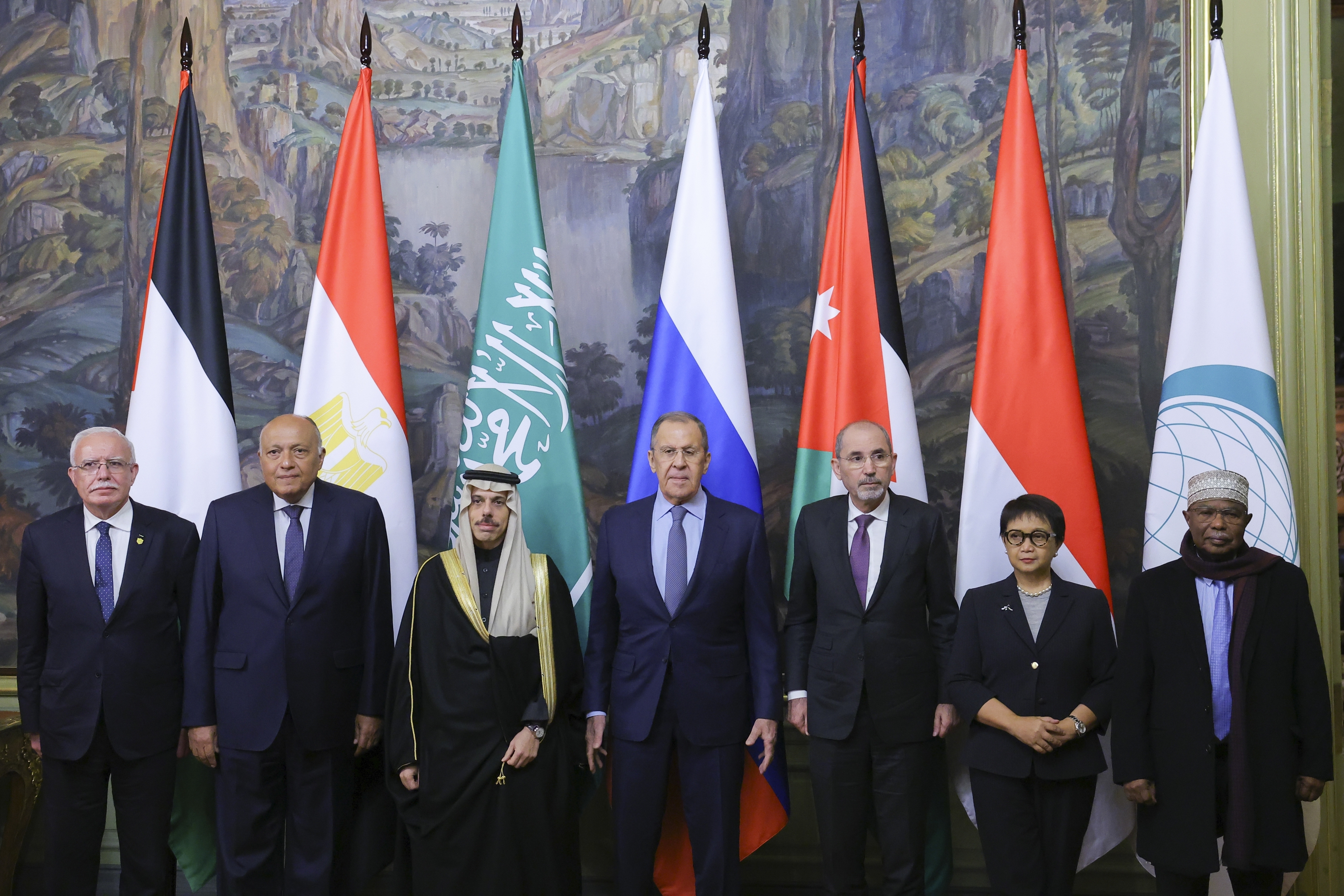 러시아와 이슬람권 외무장관들