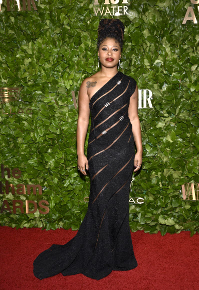 Dominique Fishback attends the Gotham Independent Film Awards at Cipriani Wall Street on Monday, Nov. 27, 2023, in New York. AP