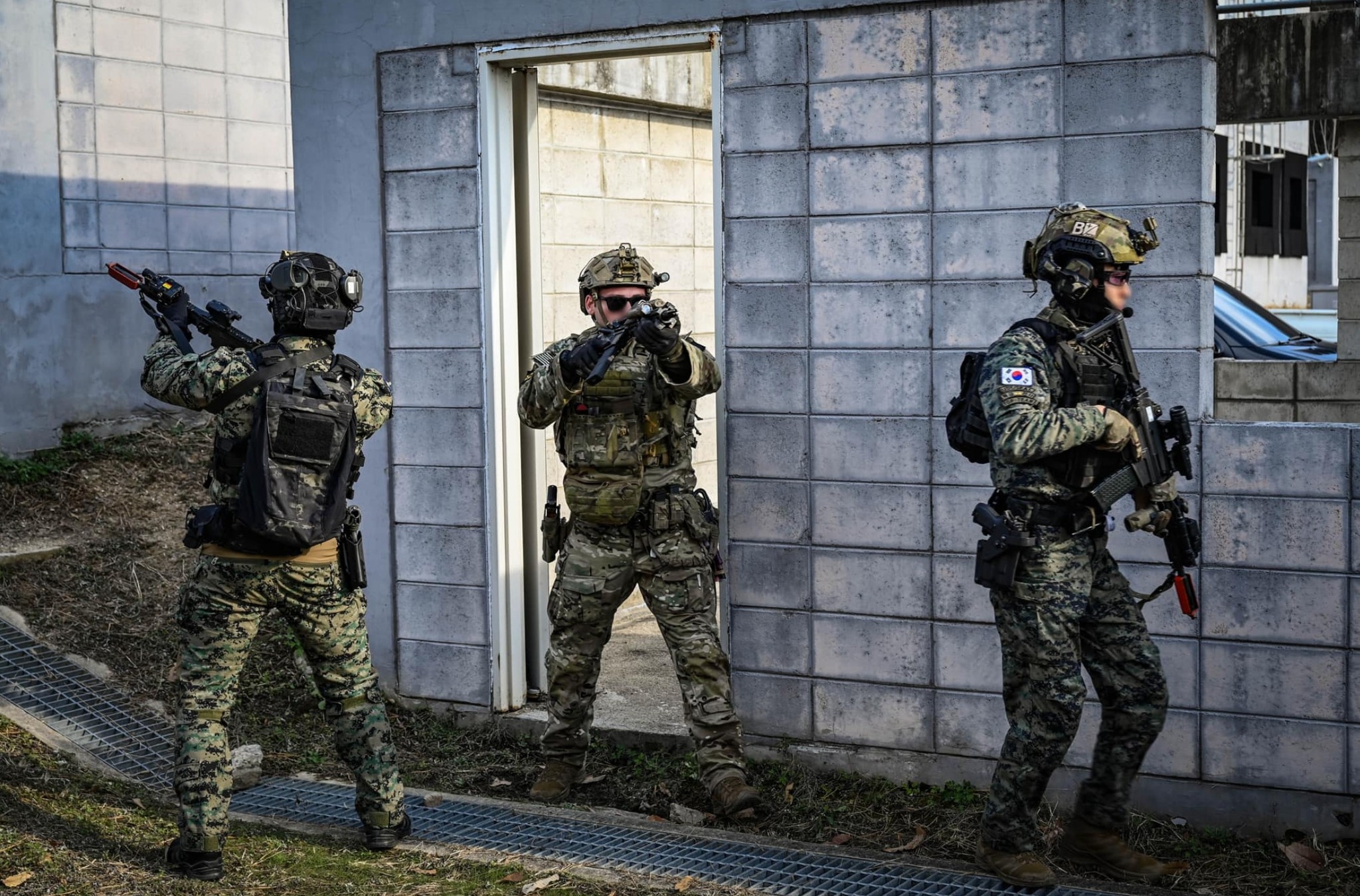 주한미군은 최근 주한 미 특수작전사령부가 대한민국 특수전사령부 등과 함께 2주간의 연합 훈련에 참가했다고 공개했다. 2023.12.15 주한미군 제공