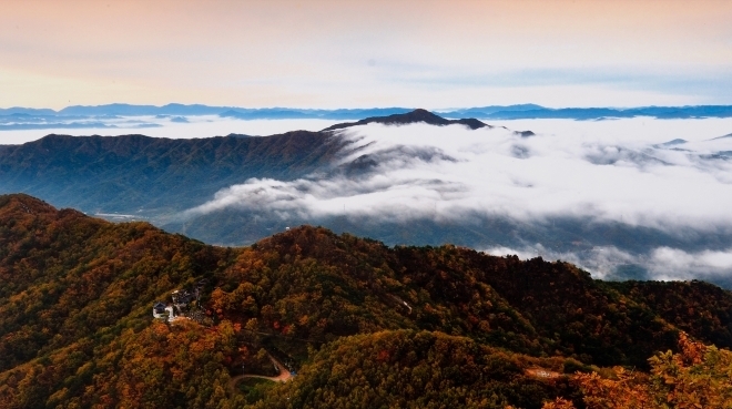 국립공원 팔공산 전경. 대구 동구 제공