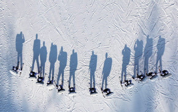 설원 누비는 특전사들