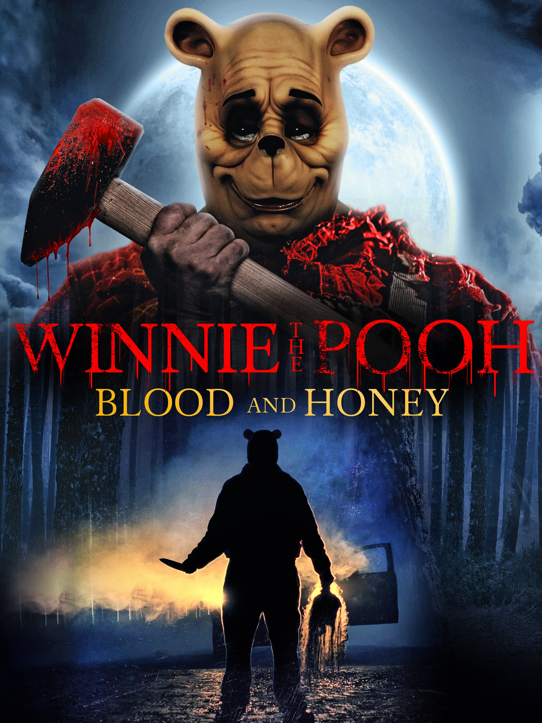 곰돌이 푸가 살인마로 등장하는 영화 ‘곰돌이 푸: 피와 꿀’의 포스터