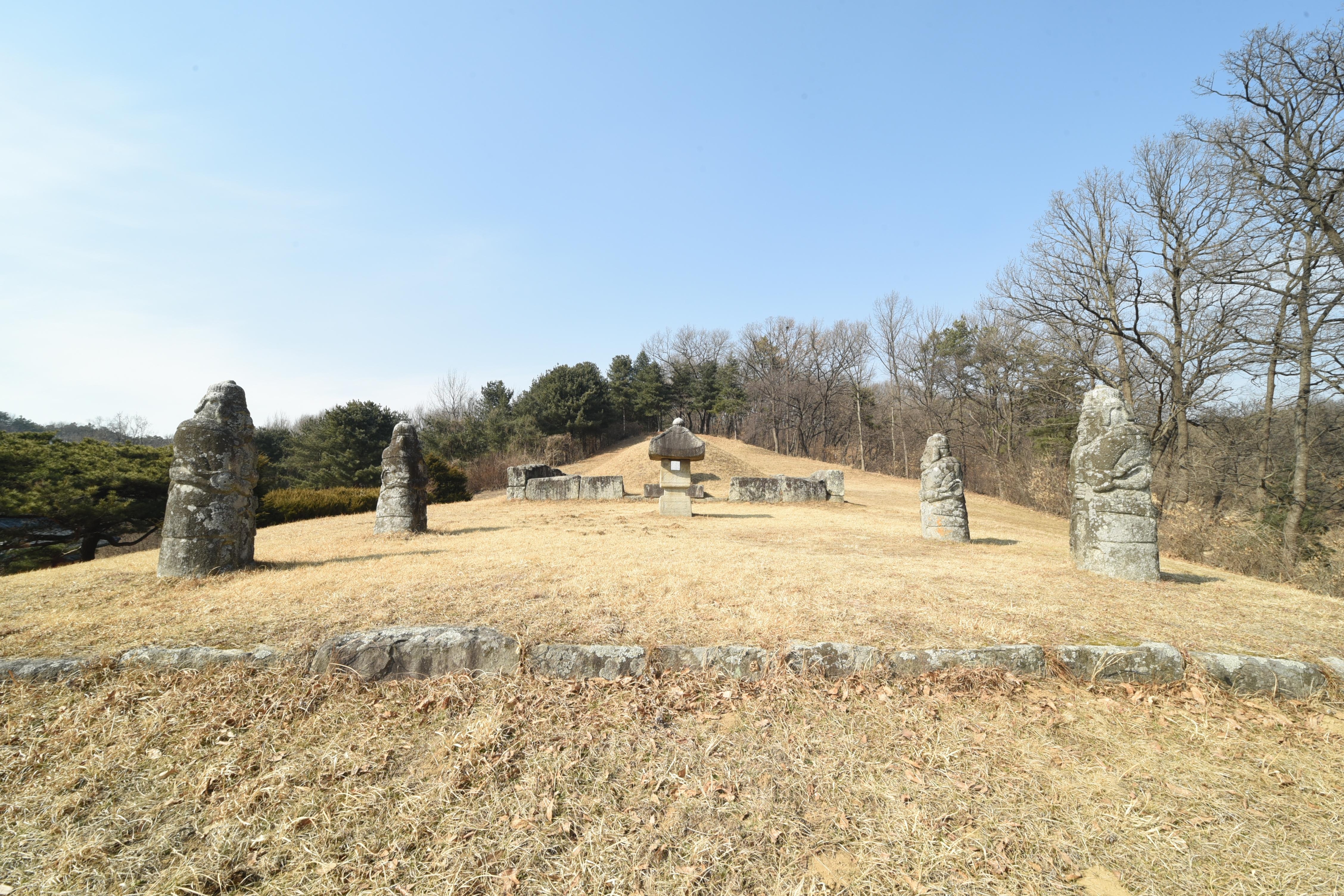 충청남도 문화재로 지정된 ‘천안 한명회 묘역’. 시 제공