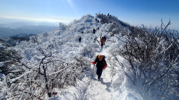 평창 계방산 상고대