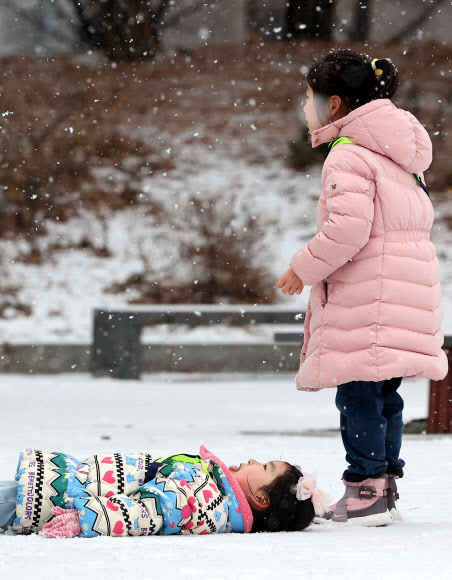 눈이 어떤 맛일지 궁금해
