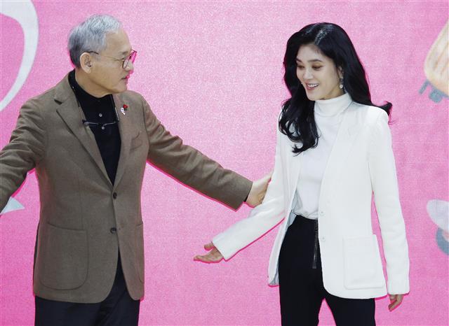 개막식 참석한 유인촌 장관과 이부진 위원장