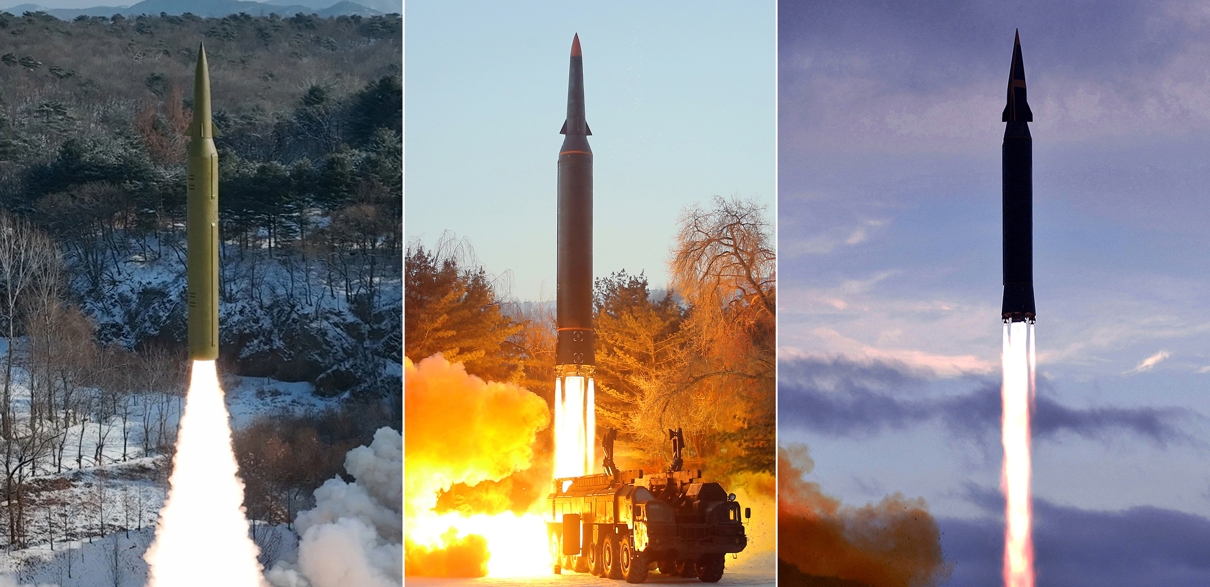 북한, ‘고체연료 추진 극초음속 IRBM’ 시험발사 성공