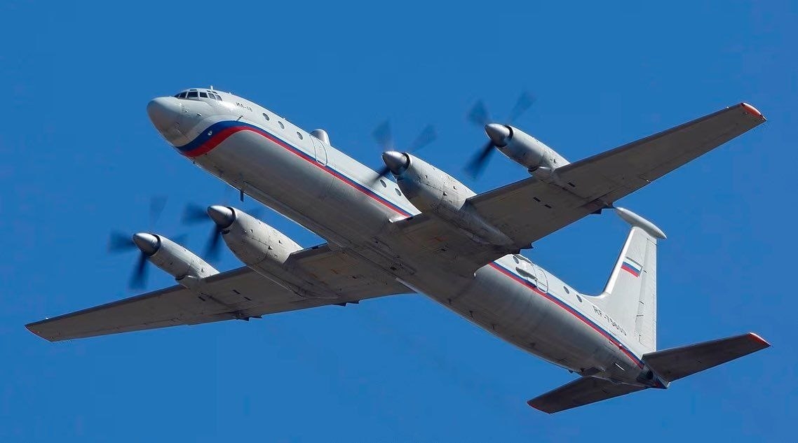 러시아군의 특수임무항공기 일류신(Il)-22M11. 우크라이나 매체 TSN 자료