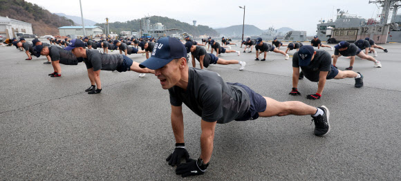 해군 SSU 혹한기 훈련