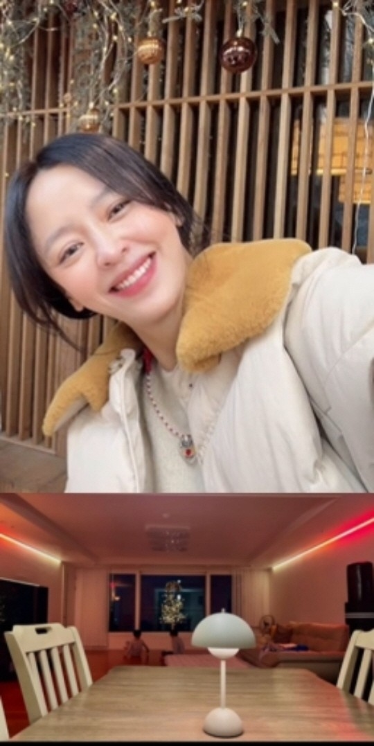 배우 강성연이 이사한 집을 공개했다. SNS 캡처