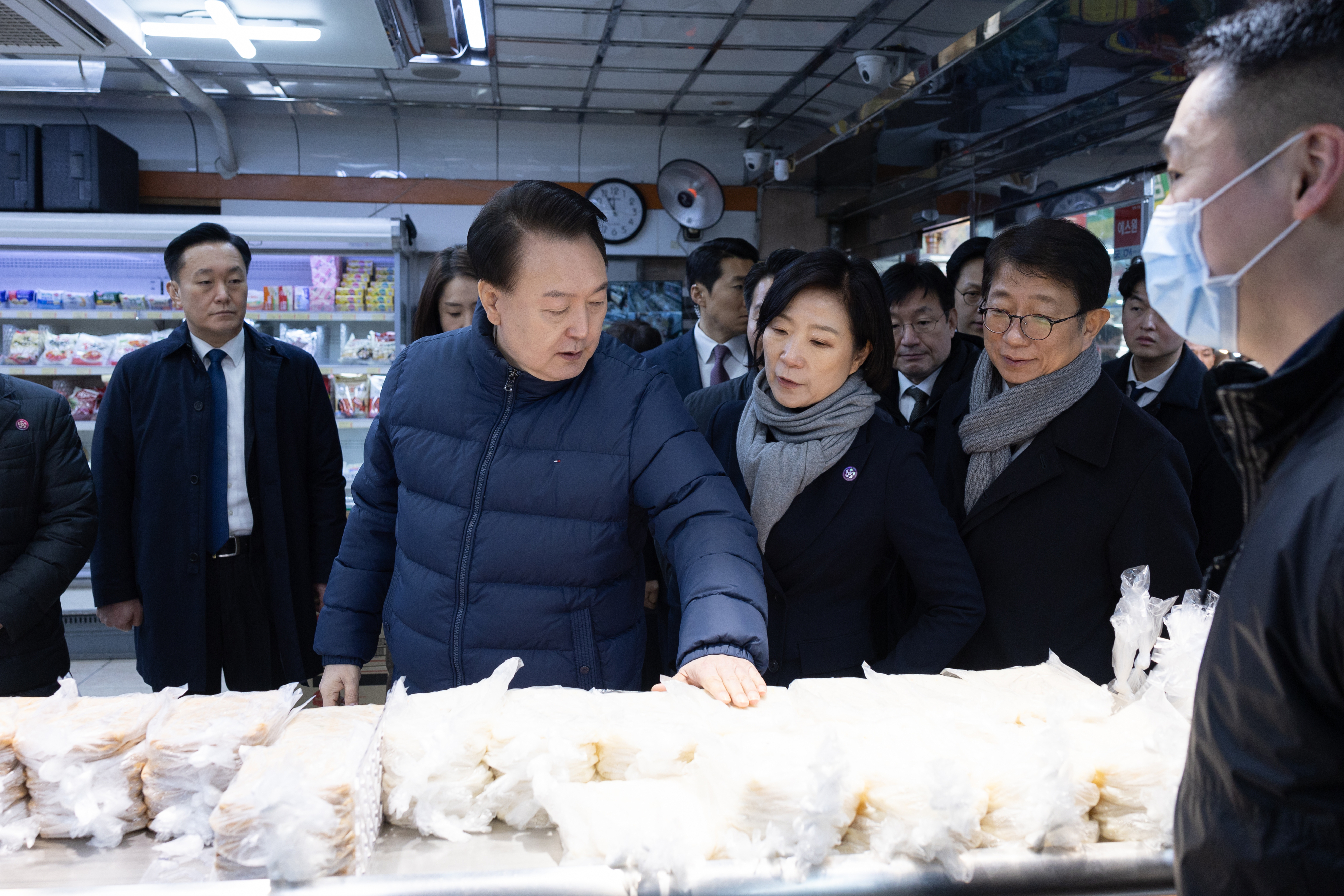 윤석열 대통령, 의정부제일시장 방문