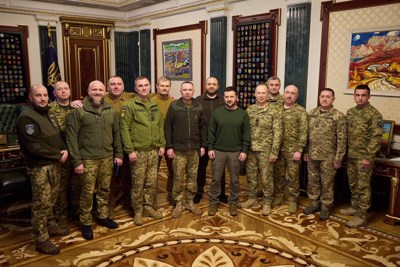 볼로디미르 젤렌스키 우크라이나 대통령은 10일(현지시간) 군 고위급 인사를 단행했다고 밝혔다. 2024.2.10 젤렌스키 텔레그램