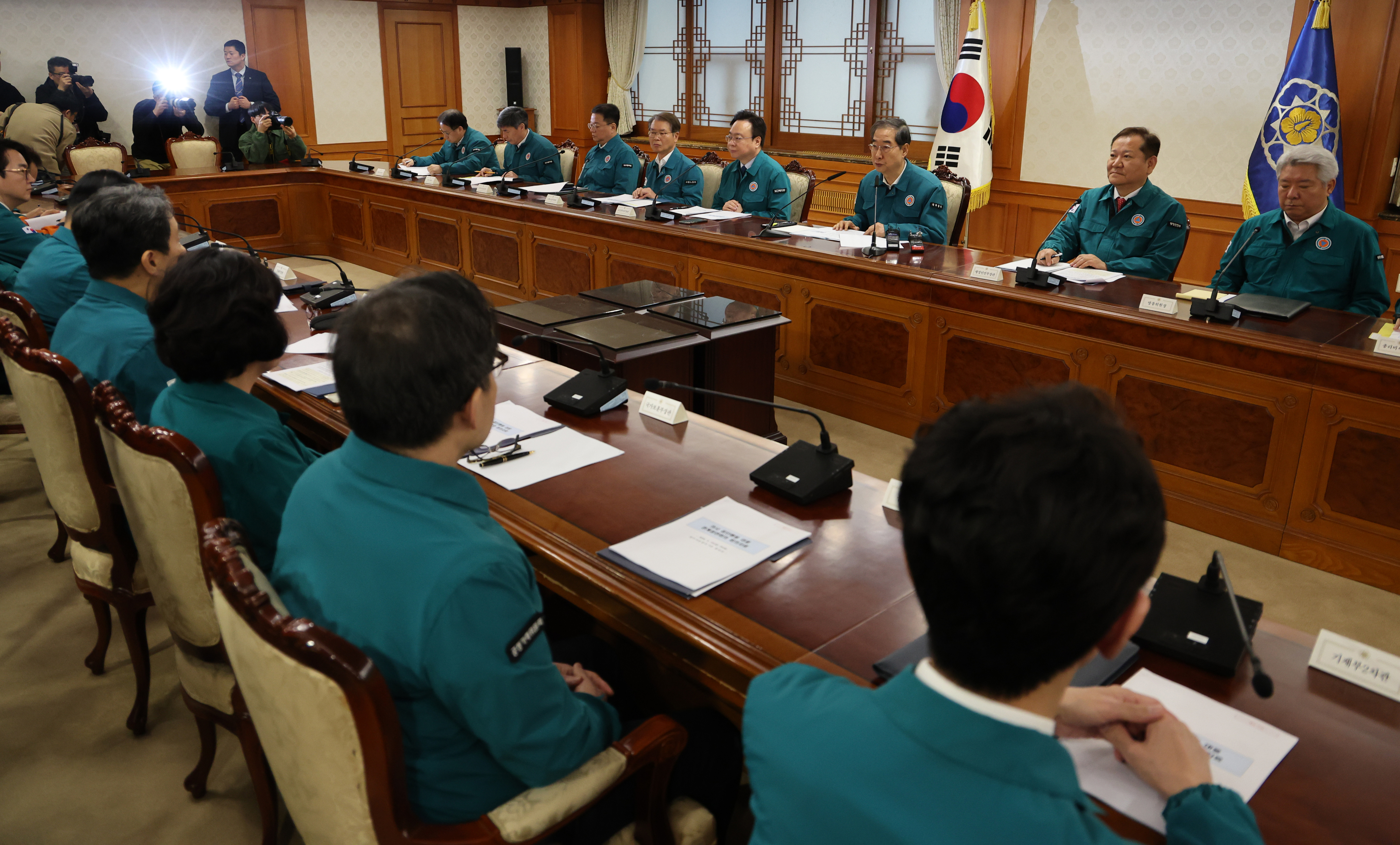 한덕수 총리, 의사집단행동 대응 관계장관회의