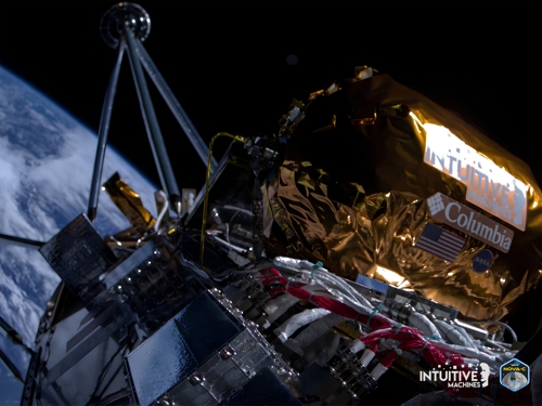 미국 민간 우주기업 인튜이티브 머신스의 무인 달 착륙선 ‘오디세우스’