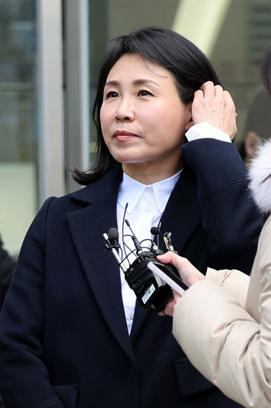 첫 재판 마친 김혜경