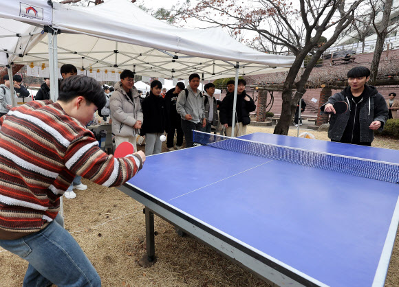 탁구 동아리로 오세요