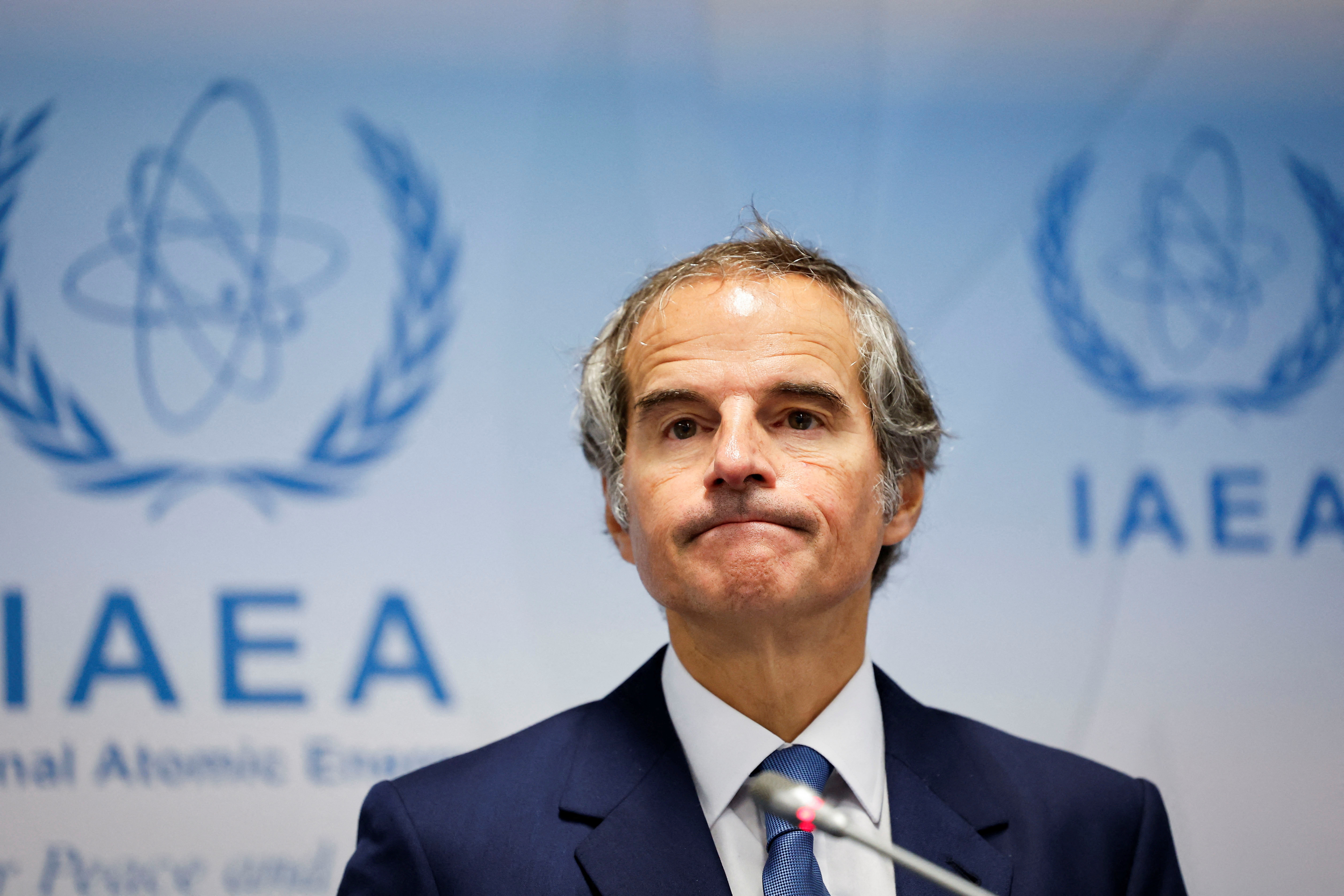 라파엘 그로시 국제원자력기구(IAEA) 사무총장.  로이터 연합뉴스