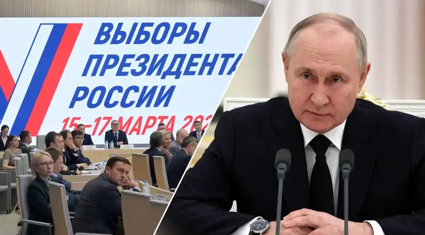 오는 15일부터 17일까지 치러지는 러시아 제8대 대통령 선거와 관련한 선거관리위원회의 대선 캠페인 로고는 승리의 ‘V’다.