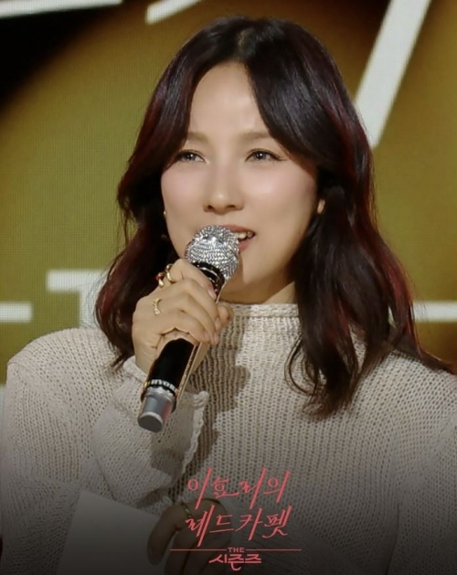 가수 이효리. KBS2 ‘더 시즌즈-이효리의 레드카펫’ 인스타그램 캡처