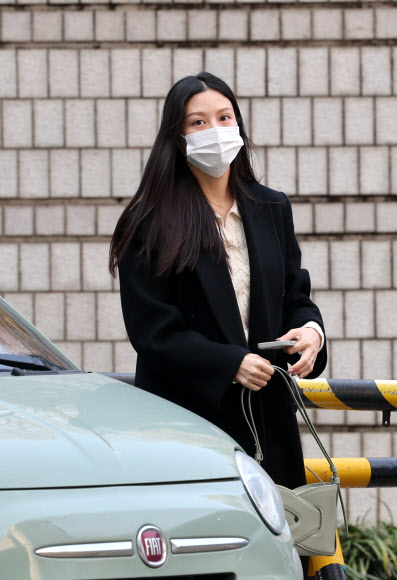 법정 향하는 조민