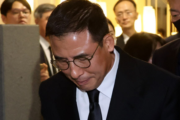 유족 명단에 빠진 차남 조현문 전 효성 부사장