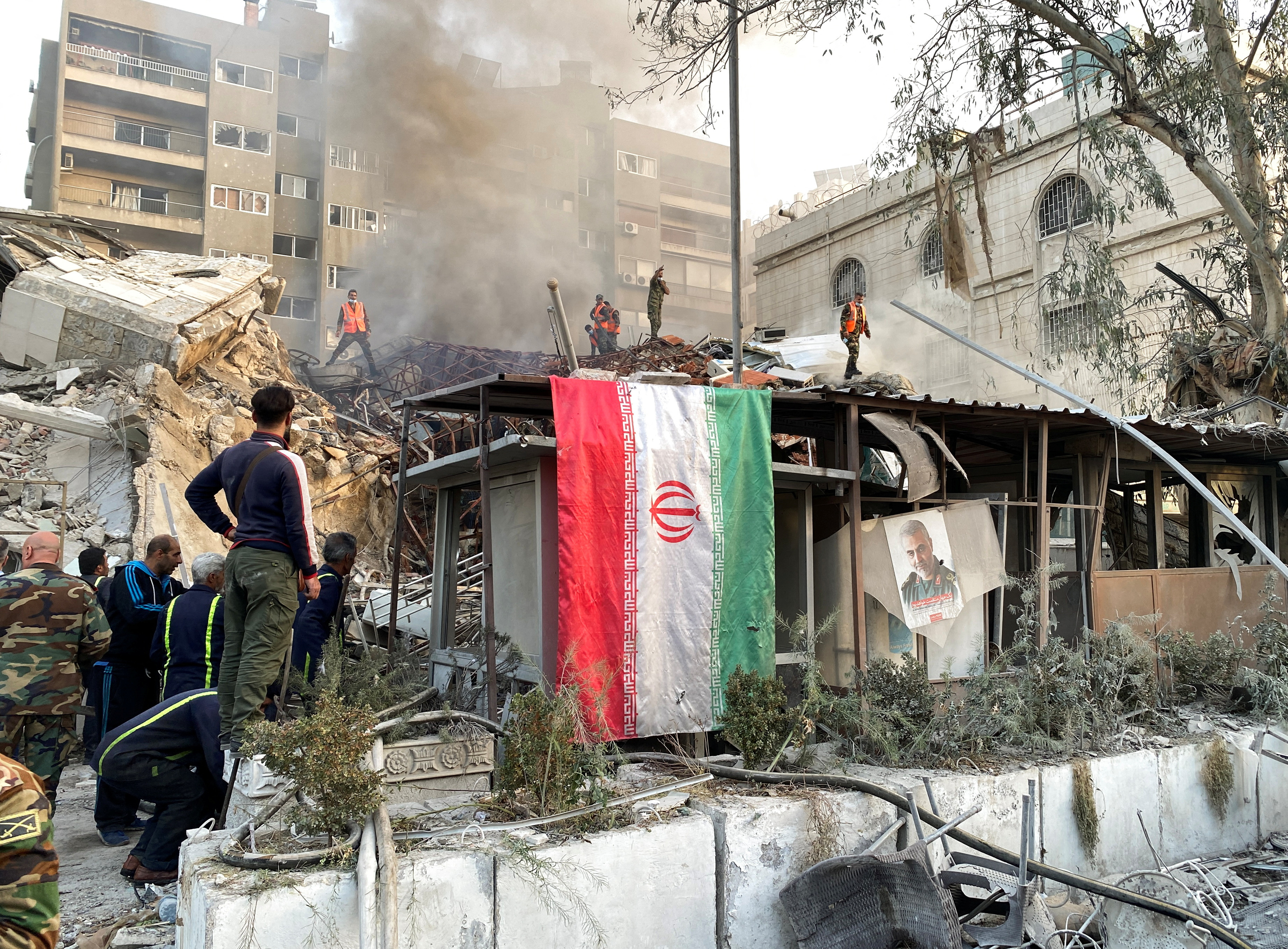 이스라엘, 시리아 이란영사관 폭격