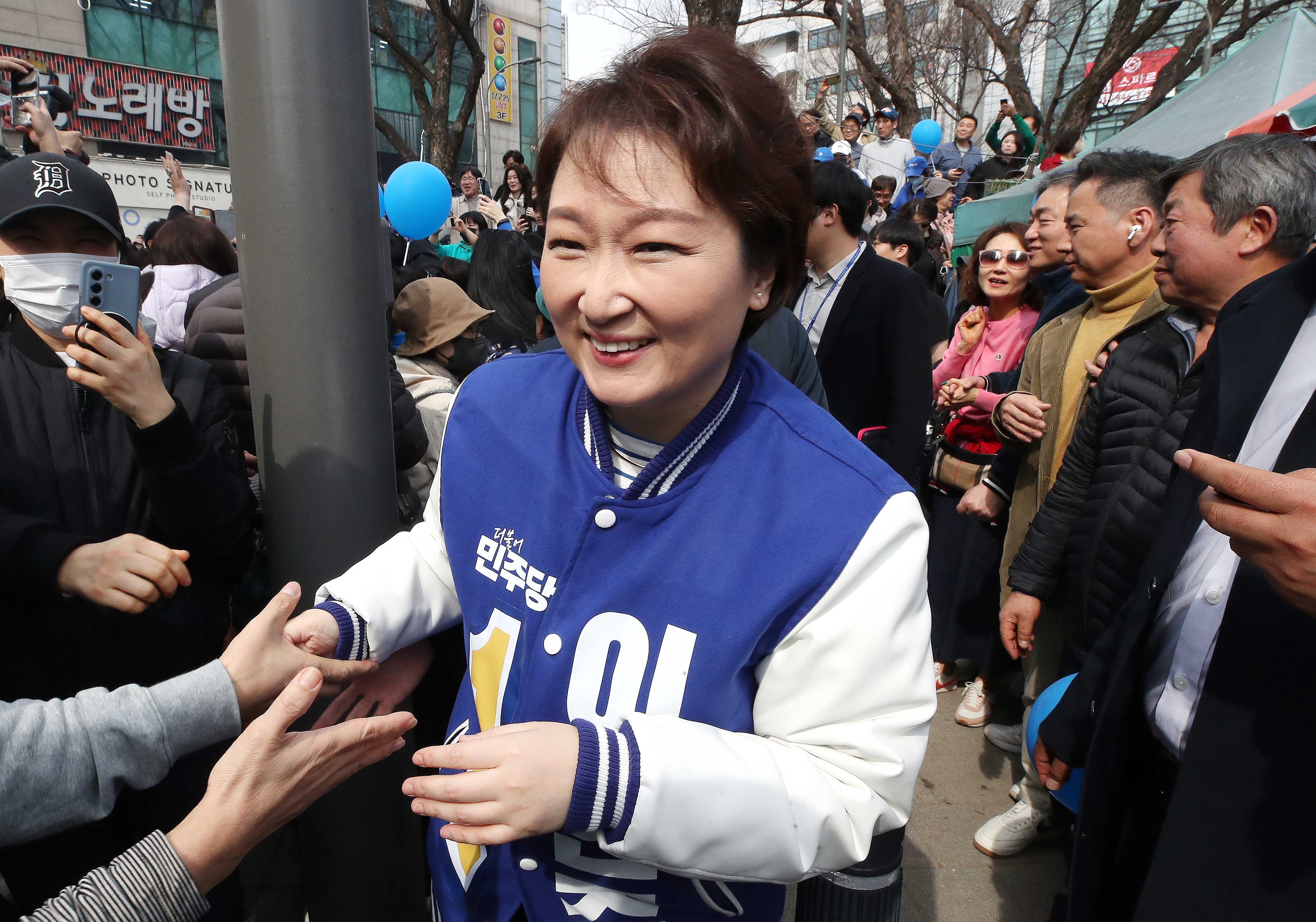 이언주 후보. 연합뉴스