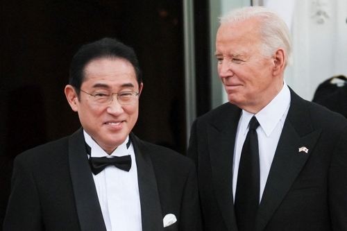 조 바이든 미국 대통령과 기시다 후미오 일본 총리
