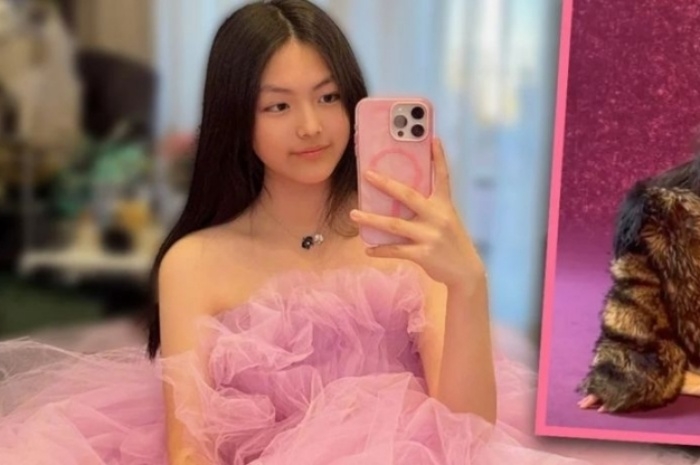 안젤라 왕실링이 1000만원이 넘는 고가의 옷을 입고 있는 모습이 공개되면서 사회적 논란이 일고 있다. ‘SCMP’ SNS 캡처