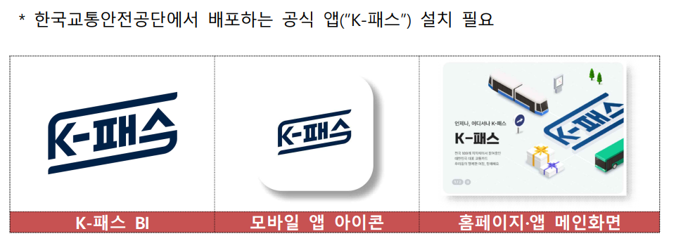 K패스 공식 앱