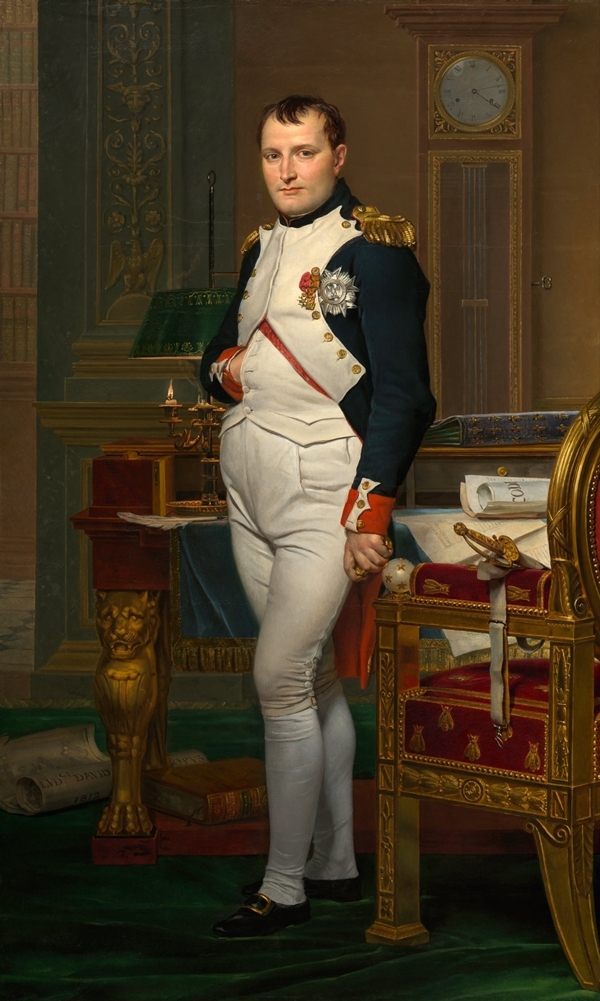 자크 루이 다비드가 그린 나폴레옹 보나파르트의 황제 시절 초상화. 
위키피디아
