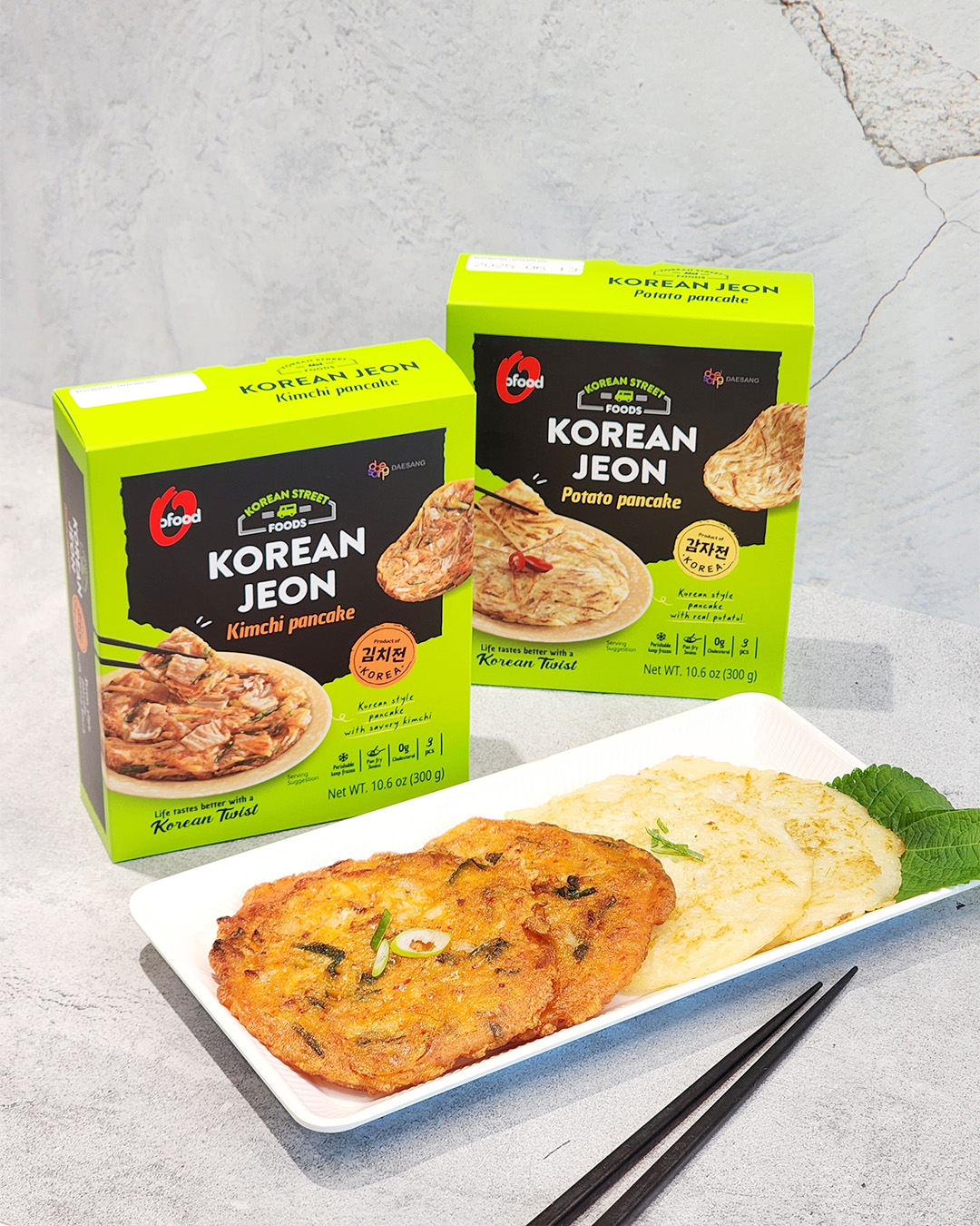 오푸드 전 제품 ‘Korean Jeon’. 대상 제공