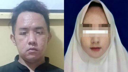 인도네시아의 한 남성이 1년 넘게 사귄 여자친구와 결혼한 후에야 아내가 남자였다는 사실을 알게 됐다. 남성일 때 사진(왼쪽)과 여장 사진. 사우스차이나모닝포스트 캡처