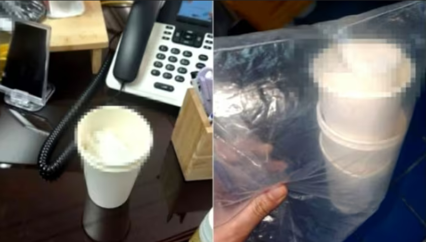 법률 사무소에서 일하던 여성 직원이 변호사의 체액이 담긴 종이컵을 여러 차례 발견하는 일이 벌어져 경찰이 조사 중이다. JTBC 사건반장 캡처