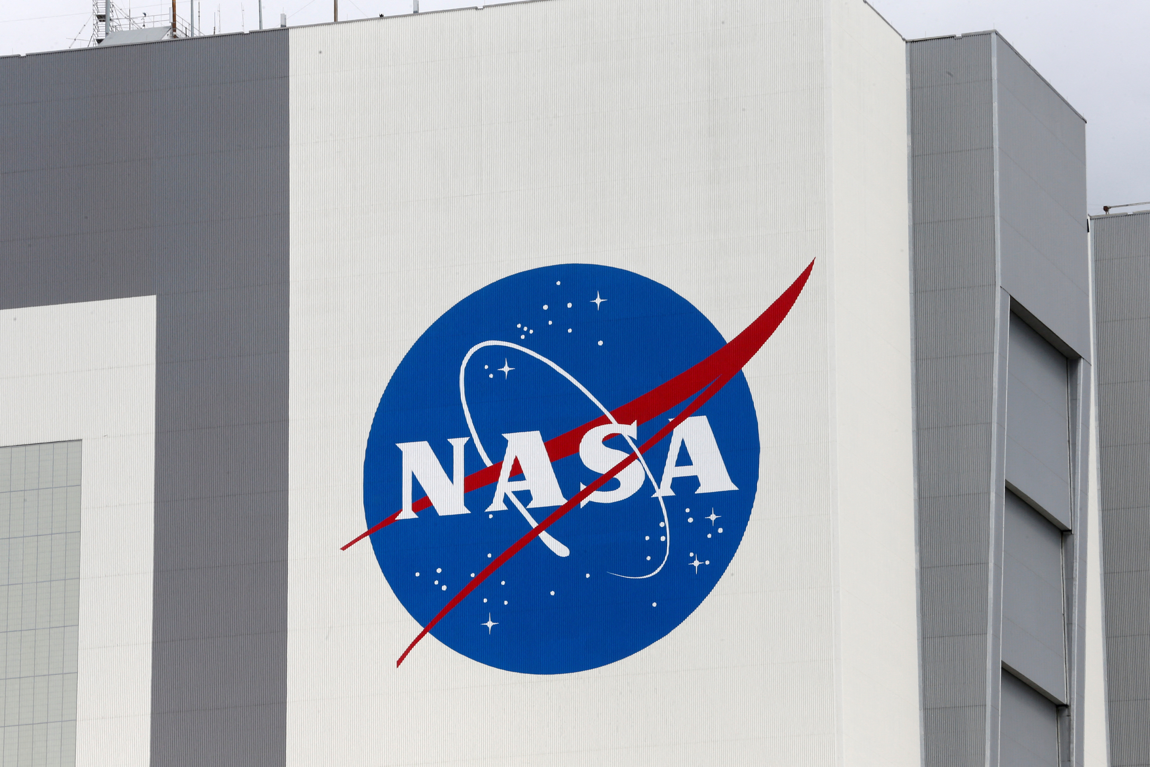미국 플로리다 케네디 우주 센터의 NASA 로고. 로이터 연합뉴스