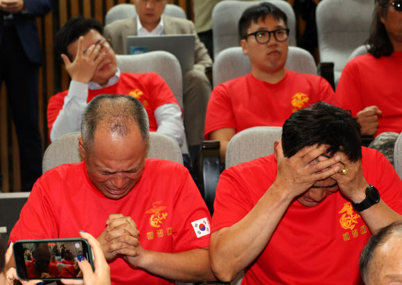 해병대 전우의 슬픔