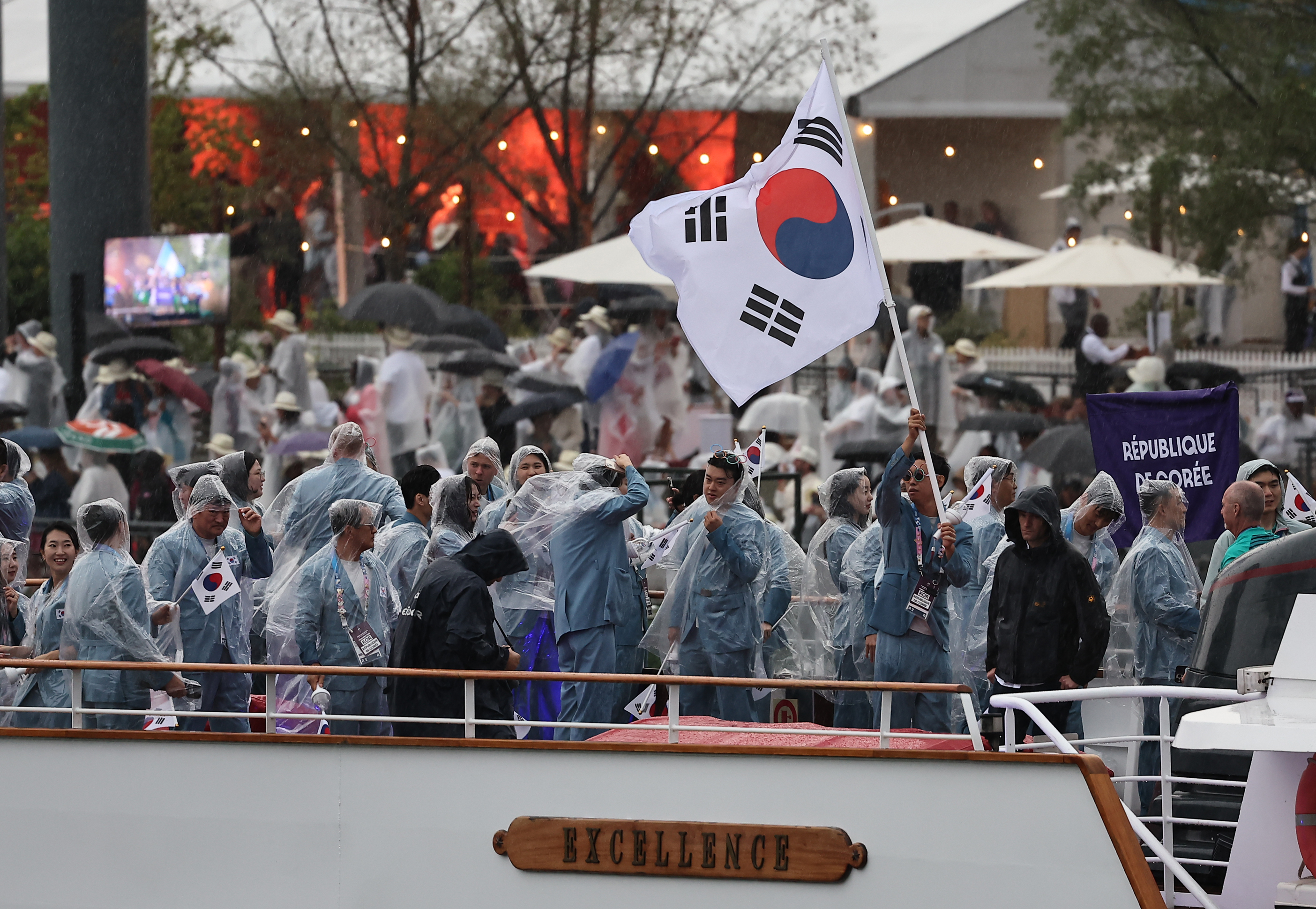 개회식, 한국 선수단 입장