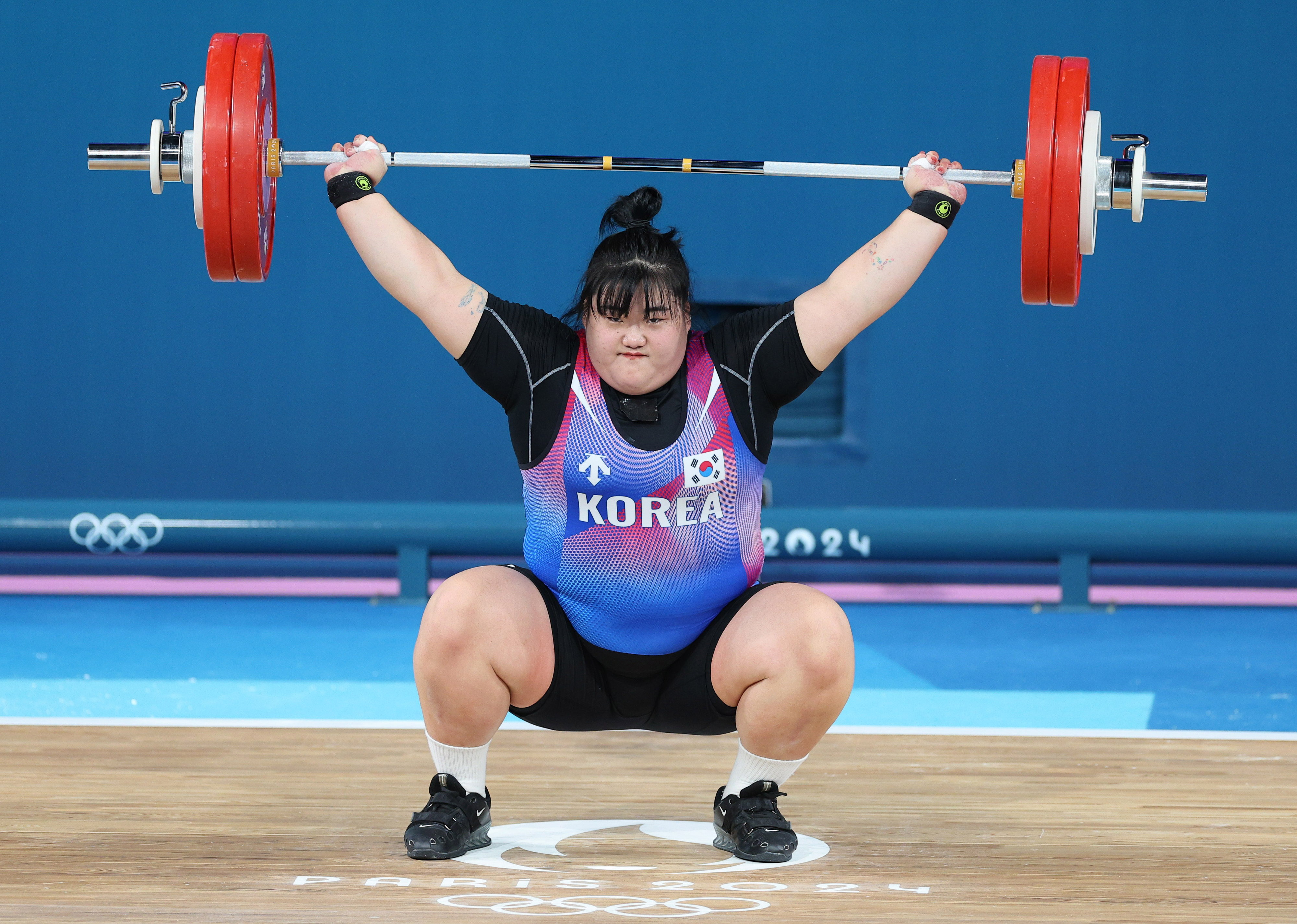 여자 역도 +81kg 박혜정