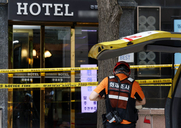 계속되는 부천 호텔 화재 조사