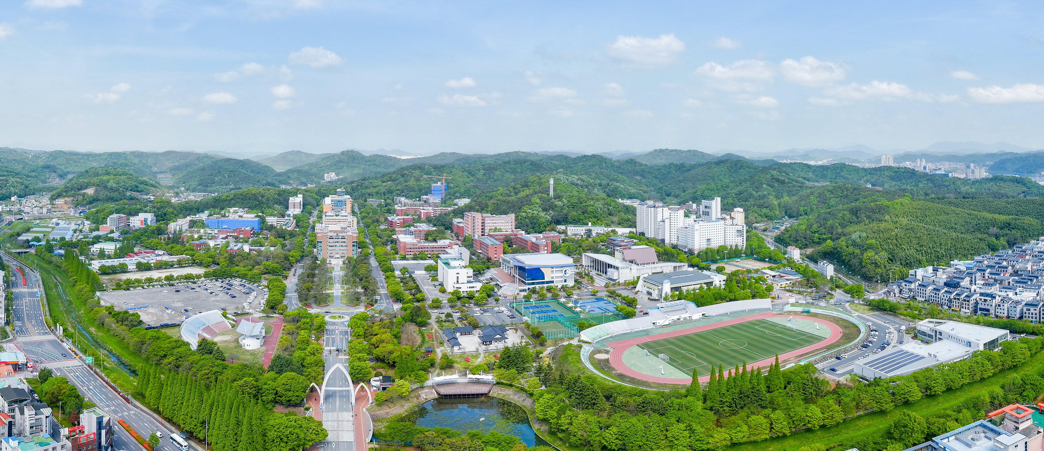 경상국립대 가좌캠퍼스전경