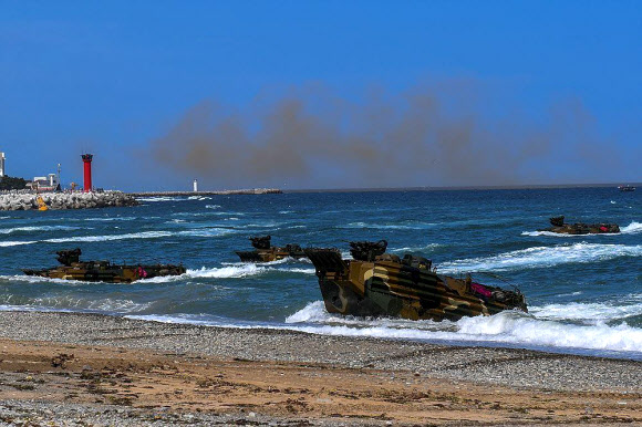 한미 해군·해병대, 24년 쌍룡훈련 실시