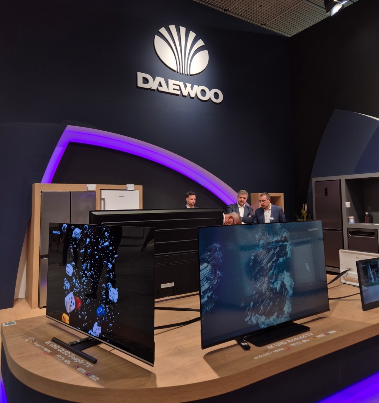 IFA 2024에 전시관을 차린 튀르키예 가전기업 DAEWOO. 베를린 박성국 기자