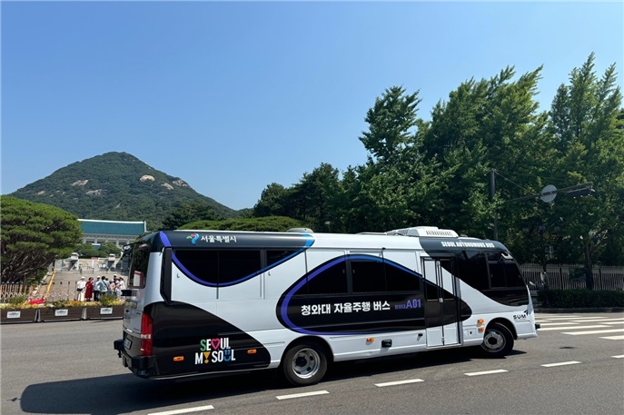 서울 동대문구 자율주행 마을버스 외관 예시. 동대문구 제공