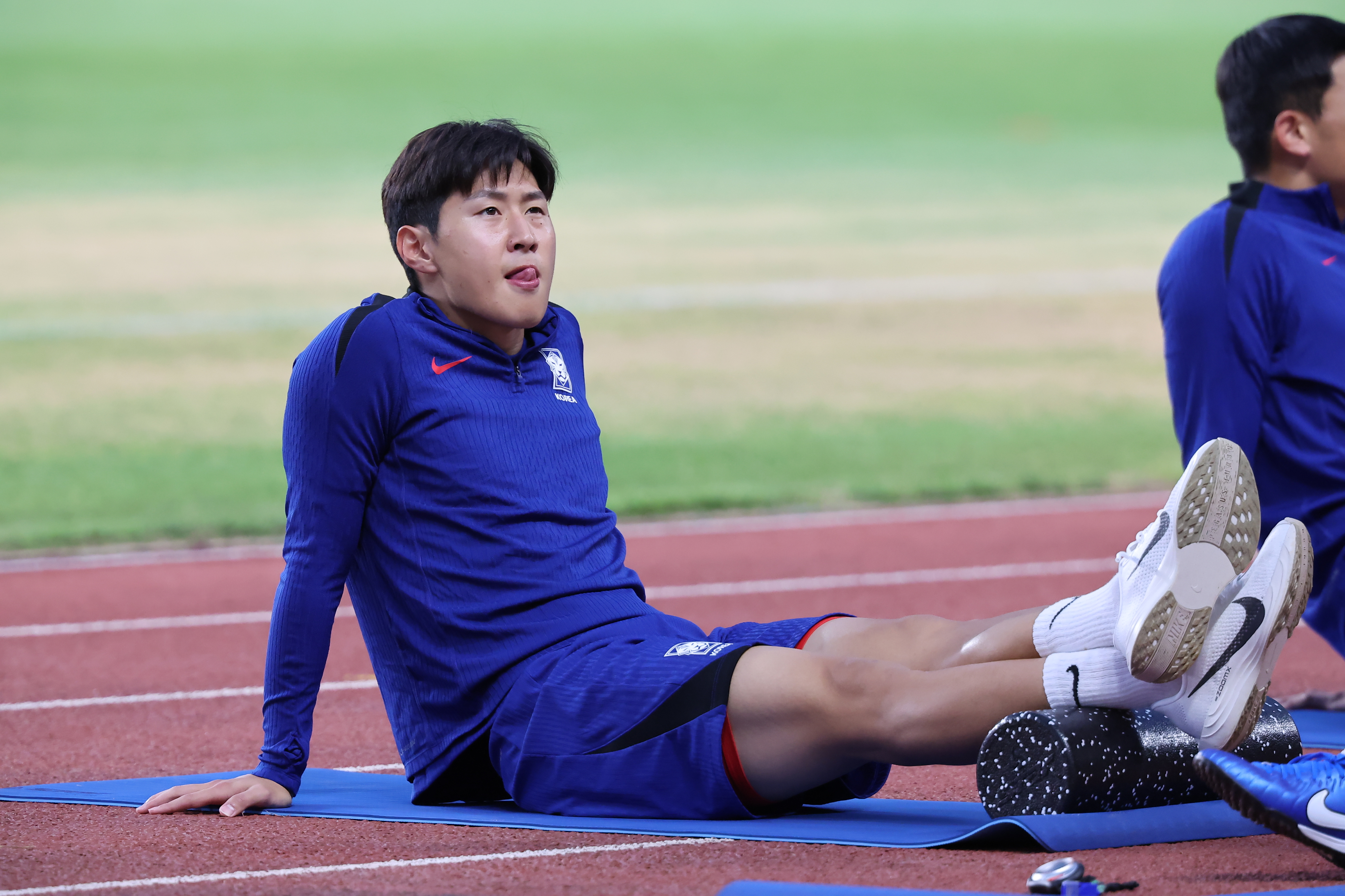 한국 남자축구 국가대표 이강인이 지난 3일 고양종합운동장에서 2026 북중미월드컵 아시아 지역 3차 예선 B조 1차전을 앞두고 훈련하고 있다. 뉴스1