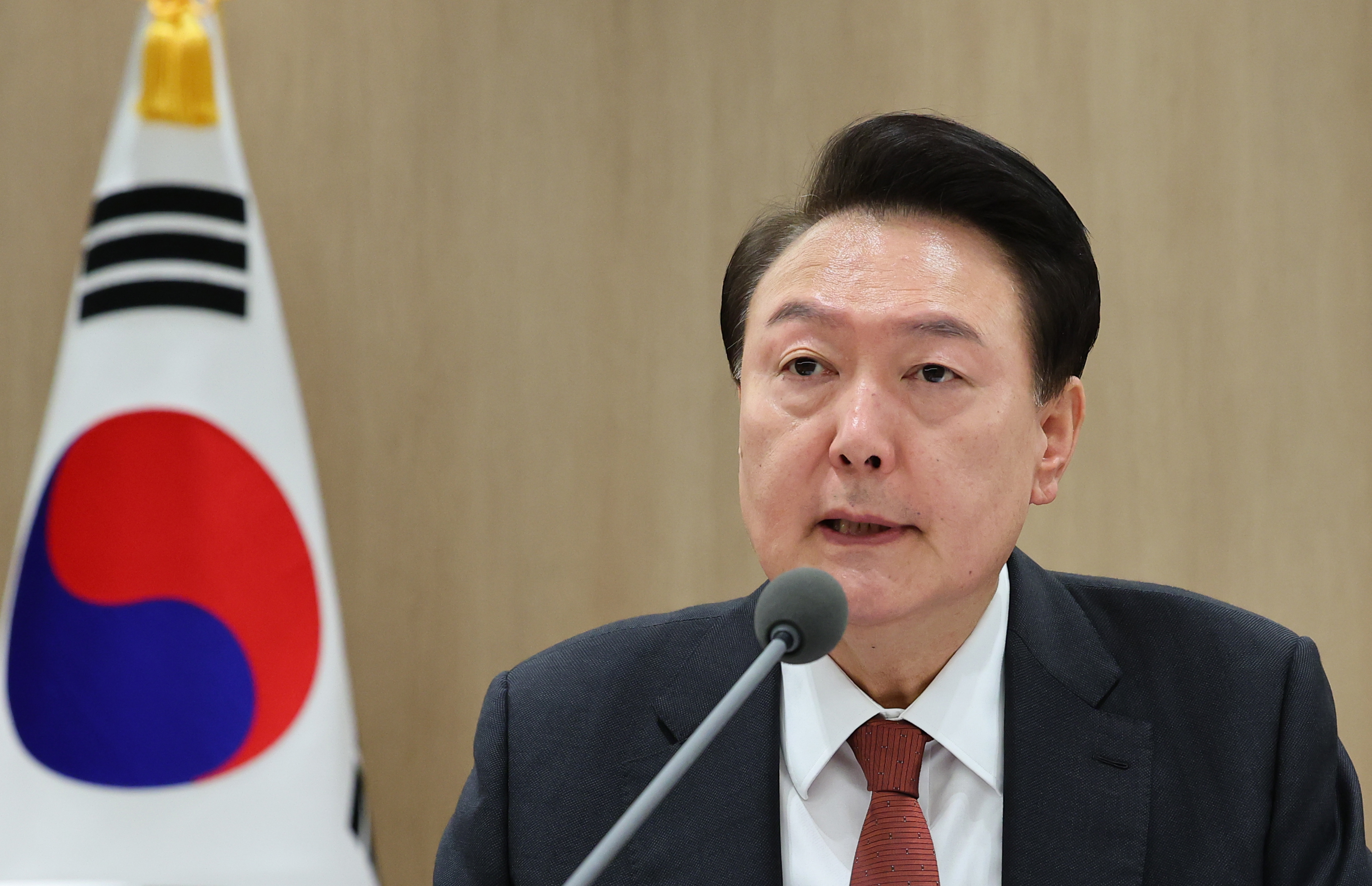 긴급 경제·안보  점검회의, 발언하는 윤석열 대통령