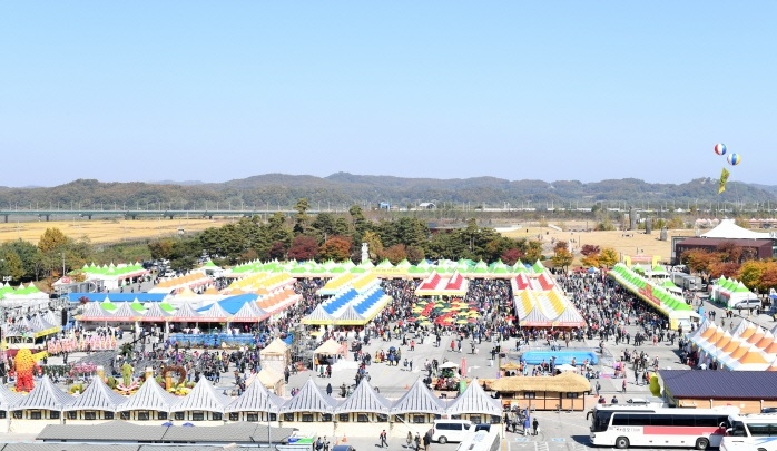 2023년 파주개성인삼축제장 모습 [파주시 제공]