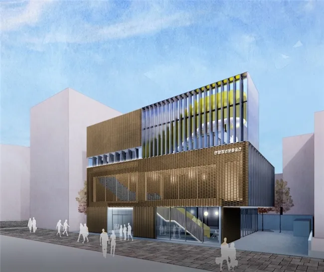 안양 1번가 청년공간 투시도.
안양시 제공