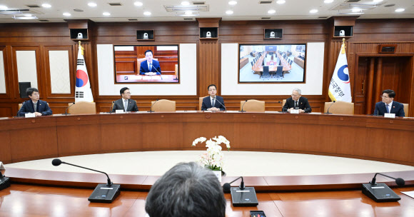 긴급 경제관계장관회의