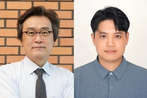 지스트 남정석(왼쪽) 교수와 이충재 연구원. 지스트 제공